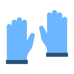 Gloves Icon Style