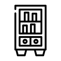bookcase Line Icon