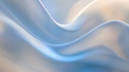 Obraz premium A smooth abstract background with soft curves and muted tones creating a calming visual effect
