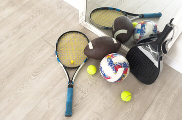 Sports and Games Arrangement, equipment