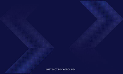 Obraz premium Dark blue abstract banner design. Elegant wavy vector background design.5