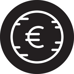 Euro Money Coin Icon