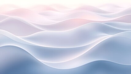 A calming abstract representation of gentle waves, creating a tranquil atmosphere.