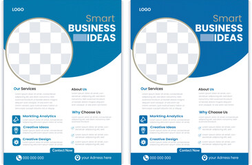  Corporate Business flyer template, Flyer Template Geometric shape used for business poster layout, business flyer template with minimalist layout, 
