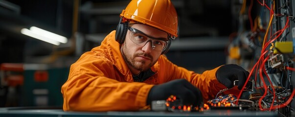 Engineers testing the battery life of an electronic device, symbolizing performance endurance testing Battery testing, Endurance test
