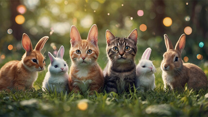 Animals in the garden