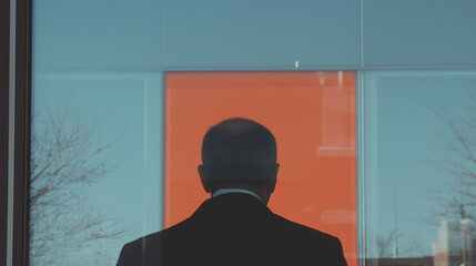powerful leader in window