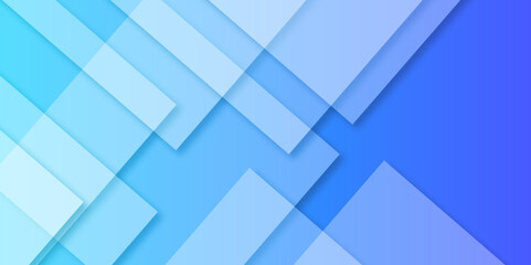 Fototapeta premium Minimalistic geometric blue abstract background. abstract background with transparent rhombus geometric diagonal triangle patterns vibrant header design. Geometric background poster design template. 