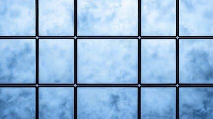 Frosted glass window panels with a cloudy texture. Perfect for abstract or architectural design concepts