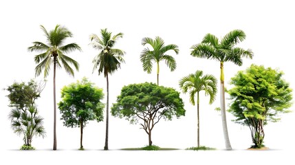 Fototapeta premium tree isolated on white background