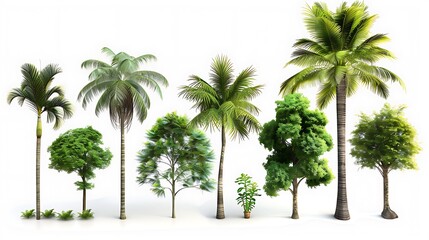 tree isolated on white background