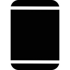 Obraz premium Simple vector icon tablet