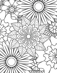  Adult Coloring Book pages
