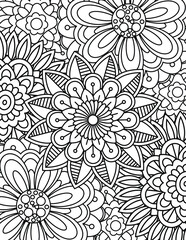  Adult Coloring Book pages
