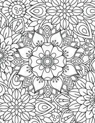  Adult Coloring Book pages
