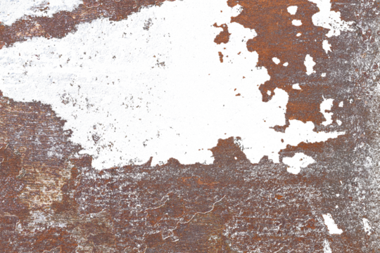 Rust metal texture png, transparent background