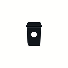 Coffe Cup Icon - Disposable Glass Vector
