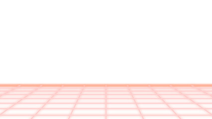 Orange neon synthwave background design element