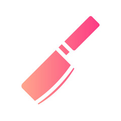 cleaver gradient icon