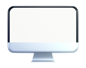 Computer screen png sticker, 3D graphic, transparent background