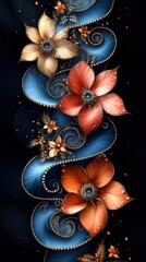 Naklejka premium Flower Background