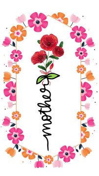 Story Size Vertical Animation for Mother&rsquo;s Day Greeting