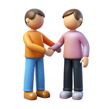 recommend clip art: hand shake 3D icon png business agreement handshake 