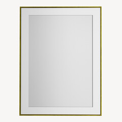 Frame png mockup, home decor transparent design