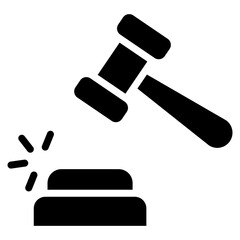 Court Gavel Icon