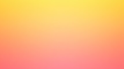 Obraz premium A vibrant gradient background transitioning from yellow to pink.