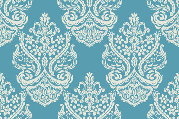 Saree Sarong Motifs Ikat floral paisley embroidery floral.ikat ethnic oriental pattern traditional.Ikat embroidery style abstract embroidery design for texture,fabric,clothing,wrapping,decoration