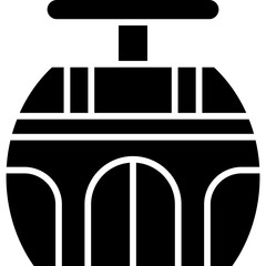 Cable Car Cabin Icon