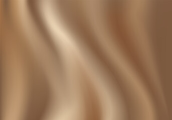 Silk background Design for product advertising for catalog. Golden Brown silk background. blue fabric background. smooth texture vector. illustration EPS 10.