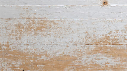 Fototapeta premium close up of a white painted wooden wall