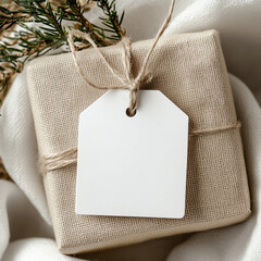 christmas, gift, box, holiday, xmas, present, season, christmas present, christmas gift, gift, present, tag, gift tag, present tag, tag mockup