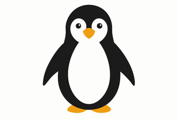 Fototapeta premium Penguin Bird vector art and illustration
