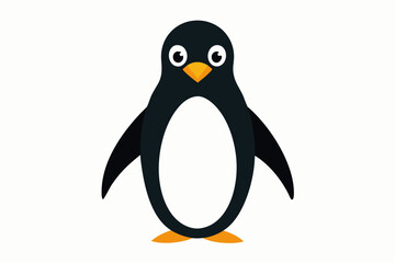 Fototapeta premium Penguin Bird vector art and illustration