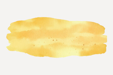 Abstract yellow watercolor background