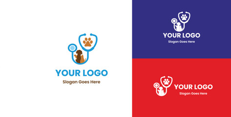 Pet logo, pet care, pet health, pet treatment, parrot care, cat, dog logo, animal logo, animal care health