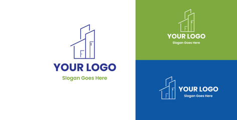 real estate logo, real estate logo, house logo, home logo, property, Dealer, tree house, home, building, apartment