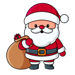  Cute Santa Clipart Christmas TreeClipart Reindeer PNG Christmas Gift Christmas Cookies Christmas Wreath Christmas Reindeer Christmas Candy Snowman Clipart For Commercial Use Card Making  
