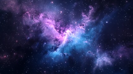 Fototapeta premium Space Galaxy Night Sky With Cosmic Clouds ,Universe science astronomy. Illustration Background