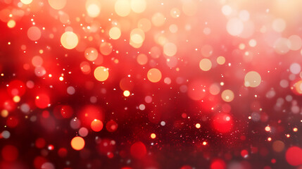 elegant red festive background with glitter and stars Red glitter defocused background Abstract background of red holiday lights Bright and elegant red sparkly background with stars 