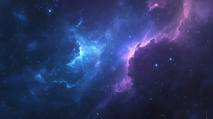 Fototapeta premium Space Galaxy Night Sky With Cosmic Clouds ,Universe science astronomy. Illustration Background