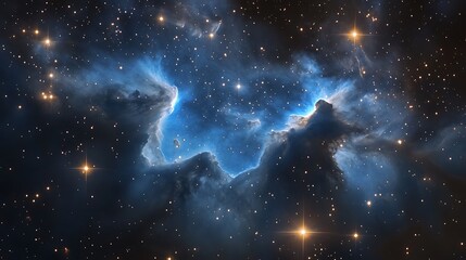 Obraz premium Space Galaxy Night Sky With Cosmic Clouds ,Universe science astronomy. Illustration Background