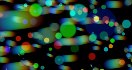 Abstract Colorful Bokeh