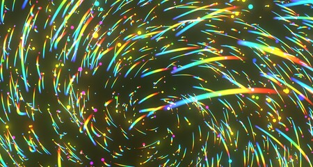 Abstract Colorful Lights