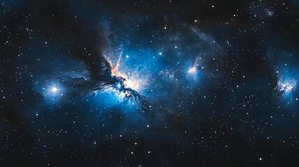 Obraz premium Space Galaxy Night Sky With Cosmic Clouds ,Universe science astronomy. Illustration Background