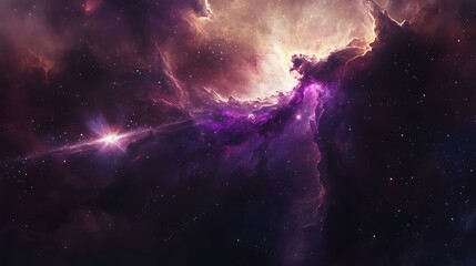 Obraz premium Space Galaxy Night Sky With Cosmic Clouds ,Universe science astronomy. Illustration Background