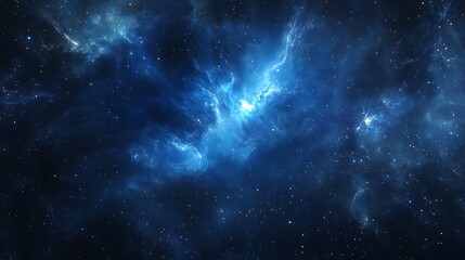 Space Galaxy Night Sky With Cosmic Clouds ,Universe science astronomy. Illustration Background